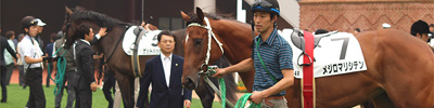 メジロパーマー新潟競馬場レポート